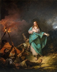 The Betrayal of Christ [1798] by Philip James de Loutherbourg [1740–1812]